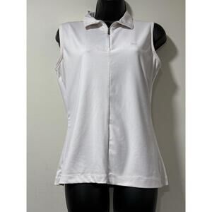 Dockers Golf Pink/White Women’s Golf Tank szL VTG